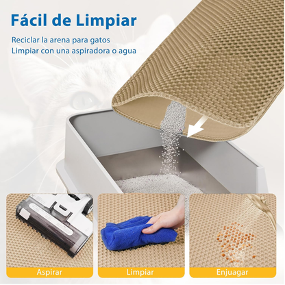 Tapete para Arenero de Gato